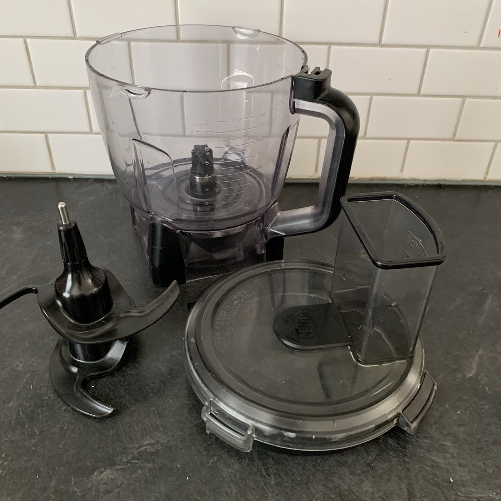 Ninja Detect 64 oz. Power Food Processor Bowl w/ Feed Chute Lid With Blade